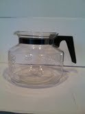Mr Coffee 10 Cup Replacement Coffee Pot with Brown Handle